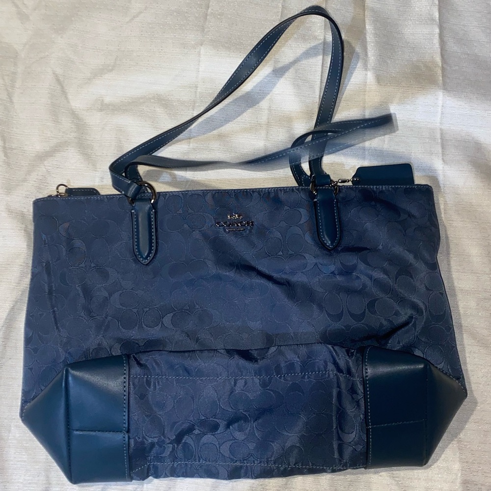 Blue Coach purse y2k